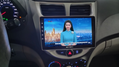 Màn hình DVD Android Hyundai Accent 2011 - 2016 | Gotech GT8 